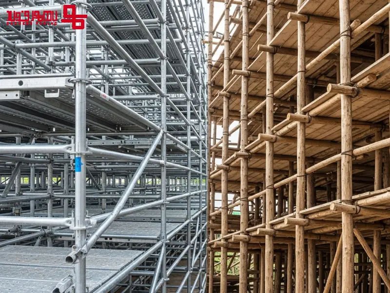 داربست چوبی یا فلزی؟ یک انتخاب دشوار