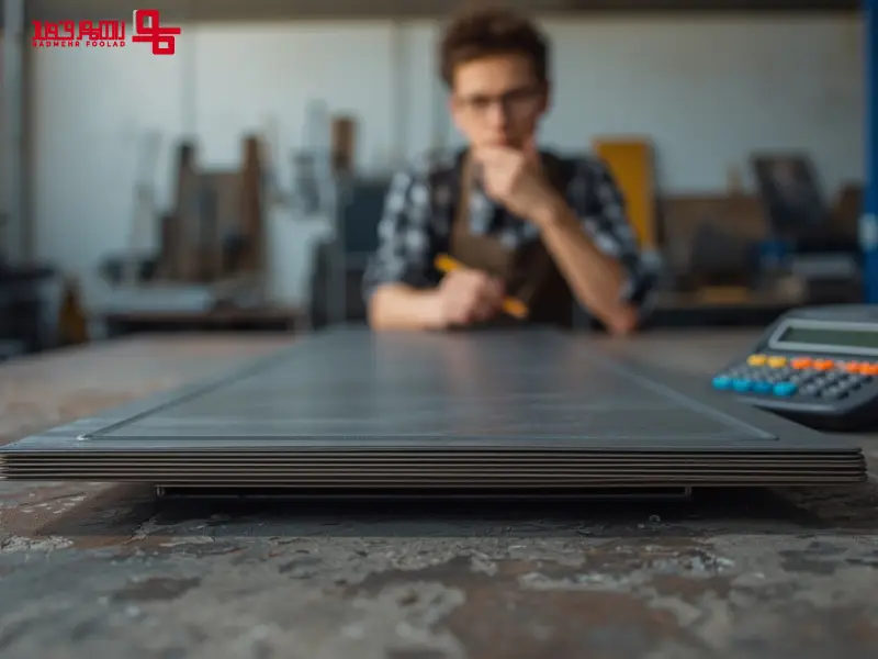 مقایسه وزن انواع ورقها