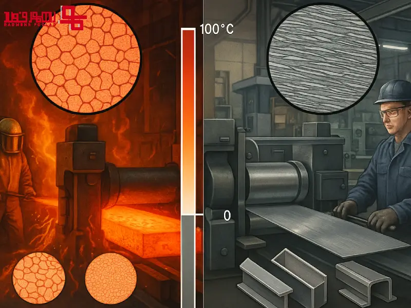 هر آنچه باید درباره تمایز فولاد گرمکار و سردکار بدانید.