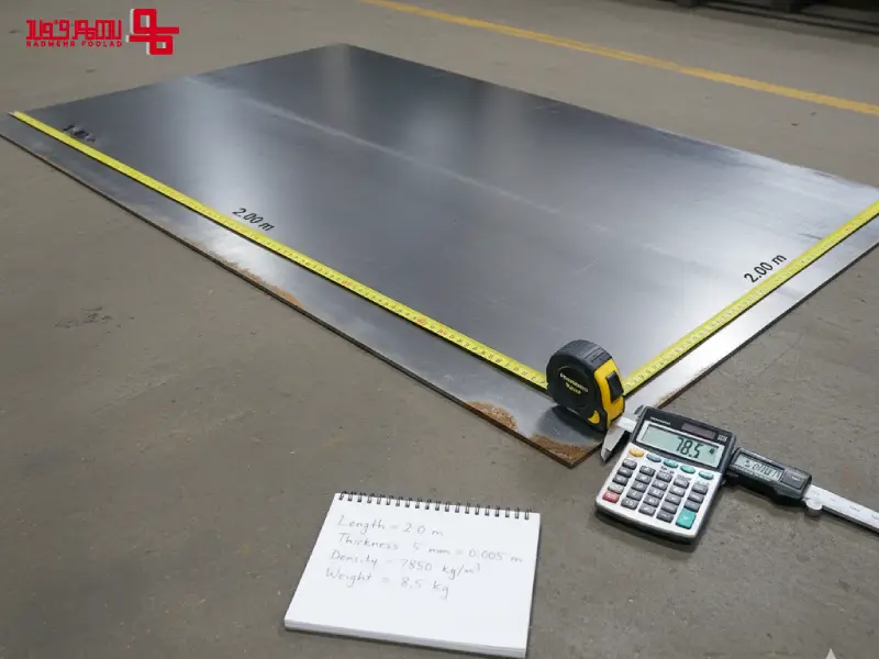 چرا دانستن وزن ورق آهن مهم است؟